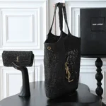 ICARE IN RAFFIA BLACK