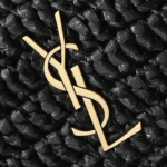 ICARE IN RAFFIA BLACK