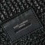 ICARE IN RAFFIA BLACK