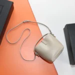 Saint Laurent LE 37 mini in shiny leather