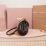 Miu Miu Matelassé Nappa Leather Shoulder Bag(1)