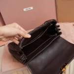 Miu Miu Matelassé Nappa Leather Shoulder Bag(1)