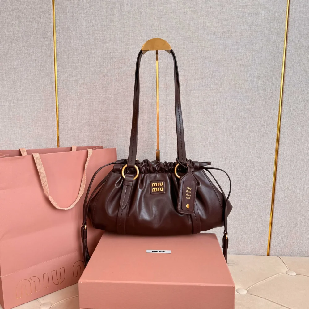 Miu Miu Joie Nappa Leather Bag