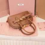 Miu Miu Aventure Nappa Leather Bag