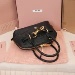 Miu Miu Aventure Nappa Leather Bag