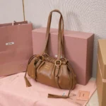 Miu Miu Joie Nappa Leather Bag
