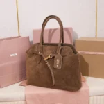 Miu Miu Aventure Suede Tote Bag