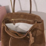 Miu Miu Aventure Suede Tote Bag