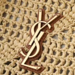 Saint Laurent Jamie Shopping in raffia