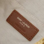 Saint Laurent Jamie Shopping in raffia
