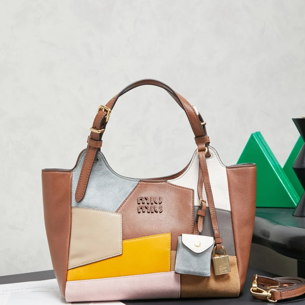 Miu Miu Patchwork Leather Handbag