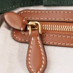 Miu Miu Canvas and Leather Backpack