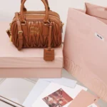 Miu Miu Arcadie Matelassé Nappa Leather Bag