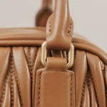 Miu Miu Arcadie Matelassé Nappa Leather Bag
