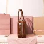 Miu Miu Beau Naplak Patent Leather Bag