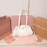 Miu Miu Joie Nappa Leather Bag