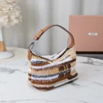 Miu Miu Fabric Crochet Pouch