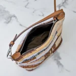 Miu Miu Fabric Crochet Pouch