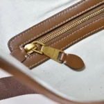 Miu Miu Ivy Canvas and Leather Bag