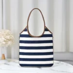 Miu Miu Ivy Canvas and Leather Bag