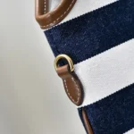 Miu Miu Ivy Canvas and Leather Bag