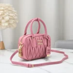 Miu Miu Arcadie Matelassé Nappa Leather Bag
