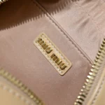 Miu Miu Arcadie Matelassé Nappa Leather Bag