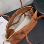 Miu Miu Embossed-Logo Leather Tote Bag