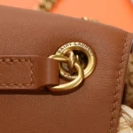 Saint Laurent mini Manon in raffia