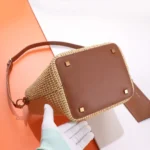 Saint Laurent LE 37 mini in raffia 2