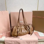 Miu Miu Joie Nappa Leather Bag