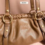 Miu Miu Joie Nappa Leather Bag